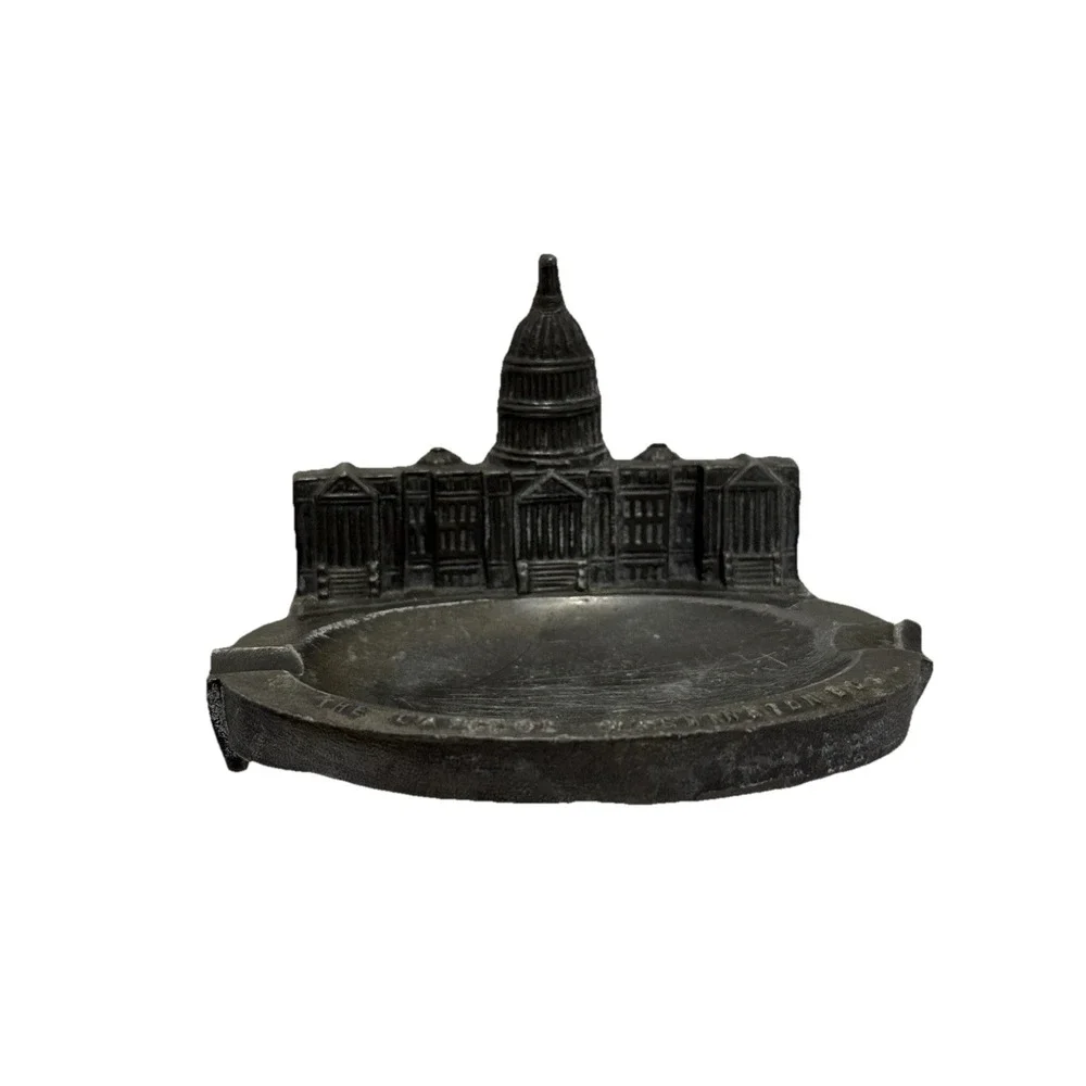 Washington DC Souvenir Ashtray – Vintage‎ Capitol Building